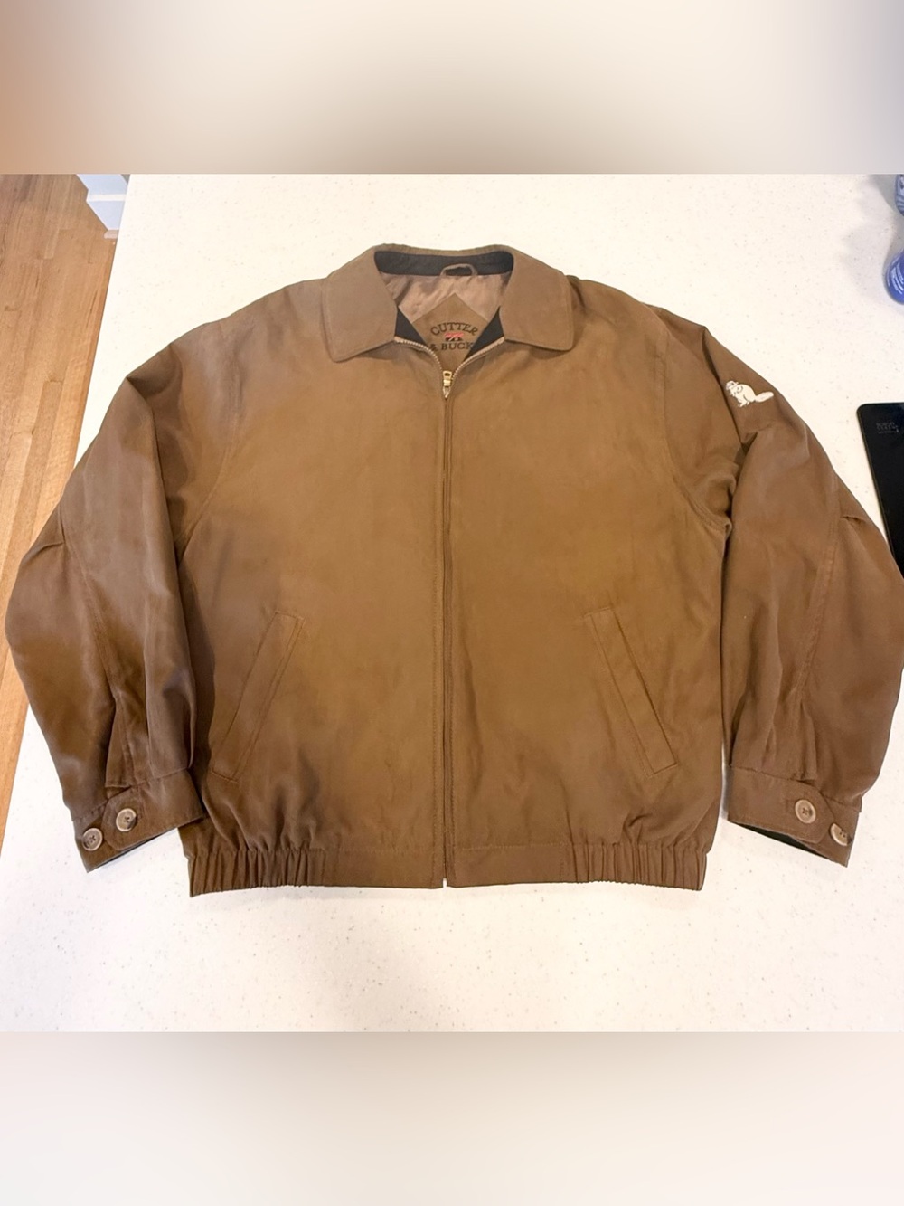 New Cutter & Buck Harrington Bomber Jacket
